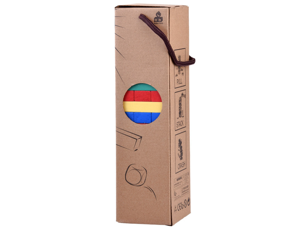 Stalo žaidimas spalvotas Jenga