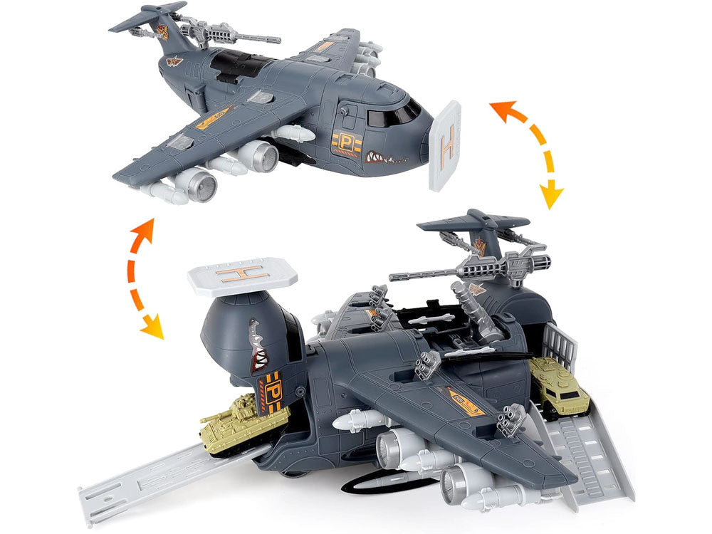 Didelė karinė bazė su oro uostu ir priedais