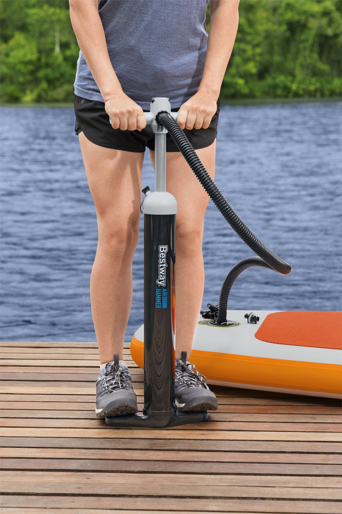 Aukšto slėgio rankinis siurblys su manometru „Bestway“ 62227