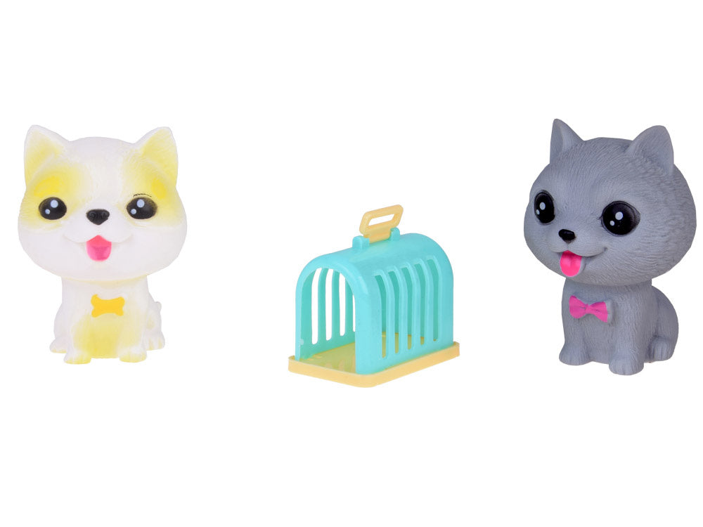 Guminių figūrėlių rinkinys 6 vnt, gyvūnai