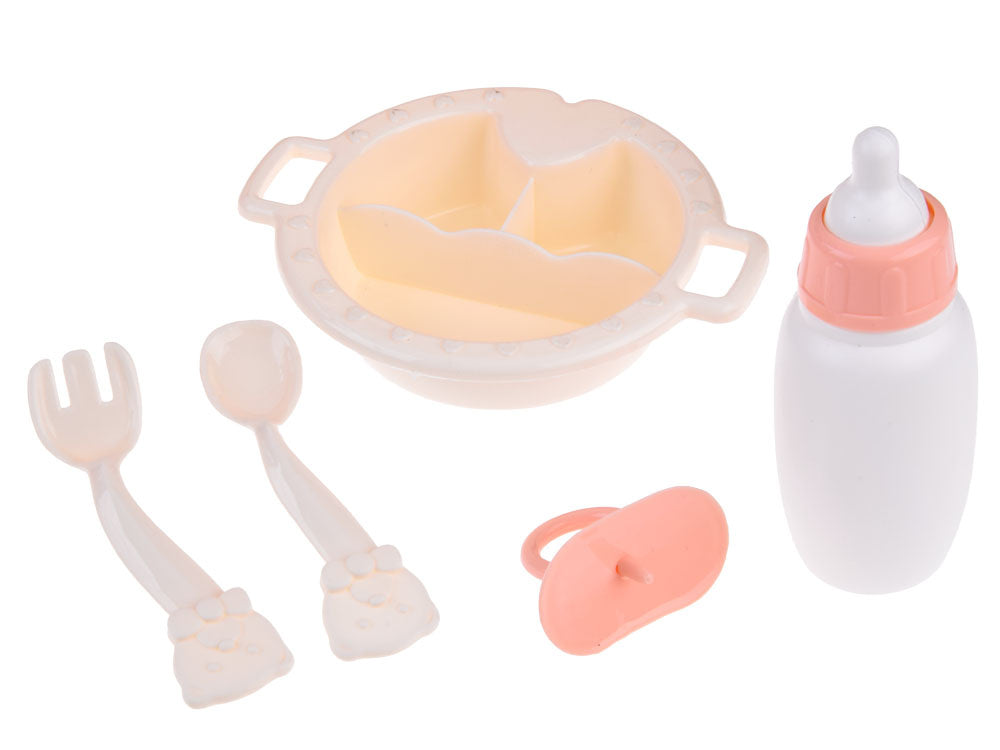 Didelė lova lėlei su karusele