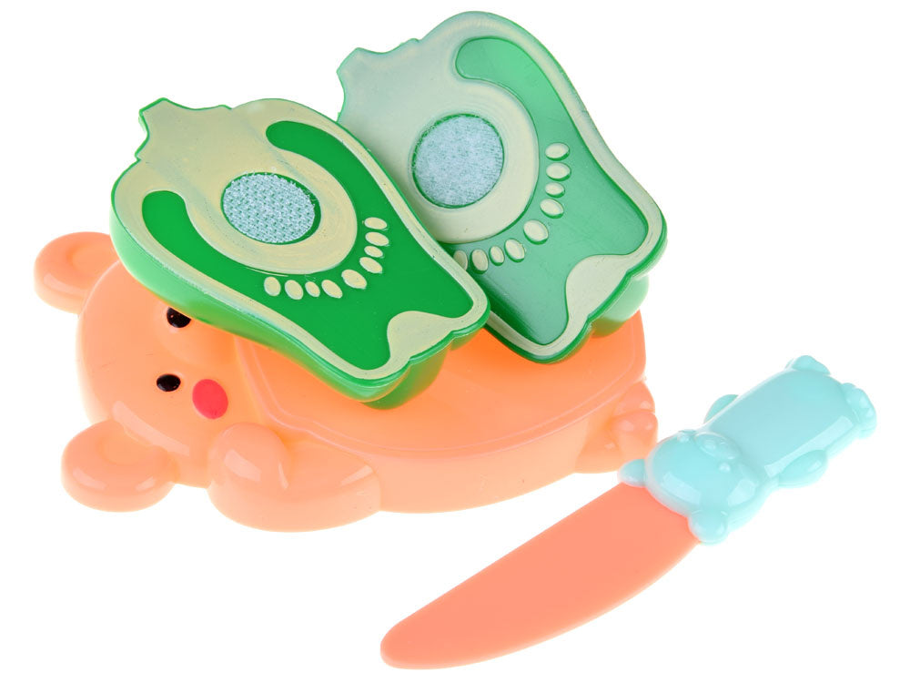 Vaikiškas pirkinių krepšelis su priedais 32 el., juodas