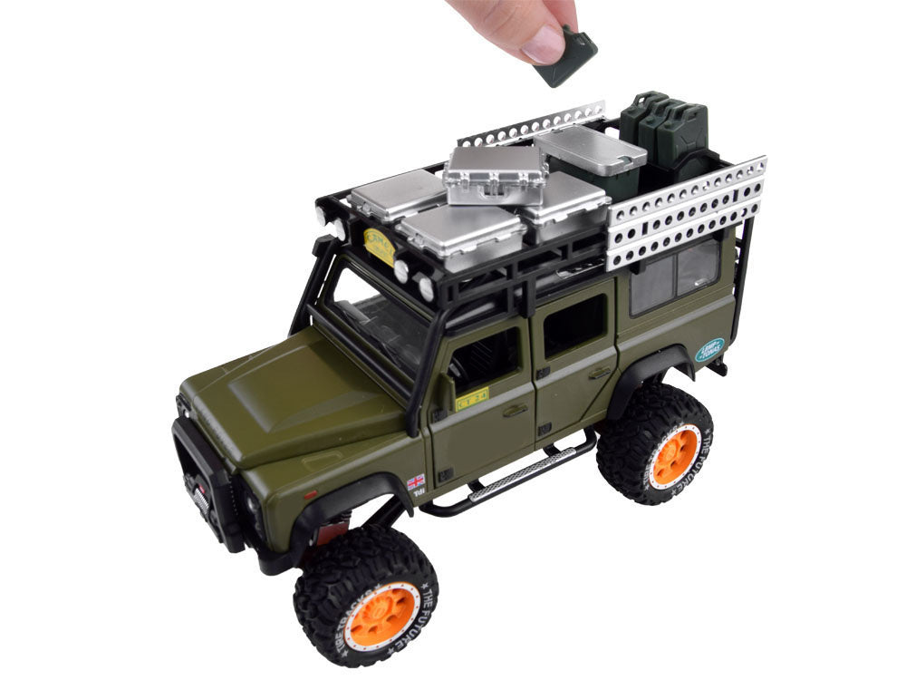 Visureigis su šviesos ir garso efektais, žalias