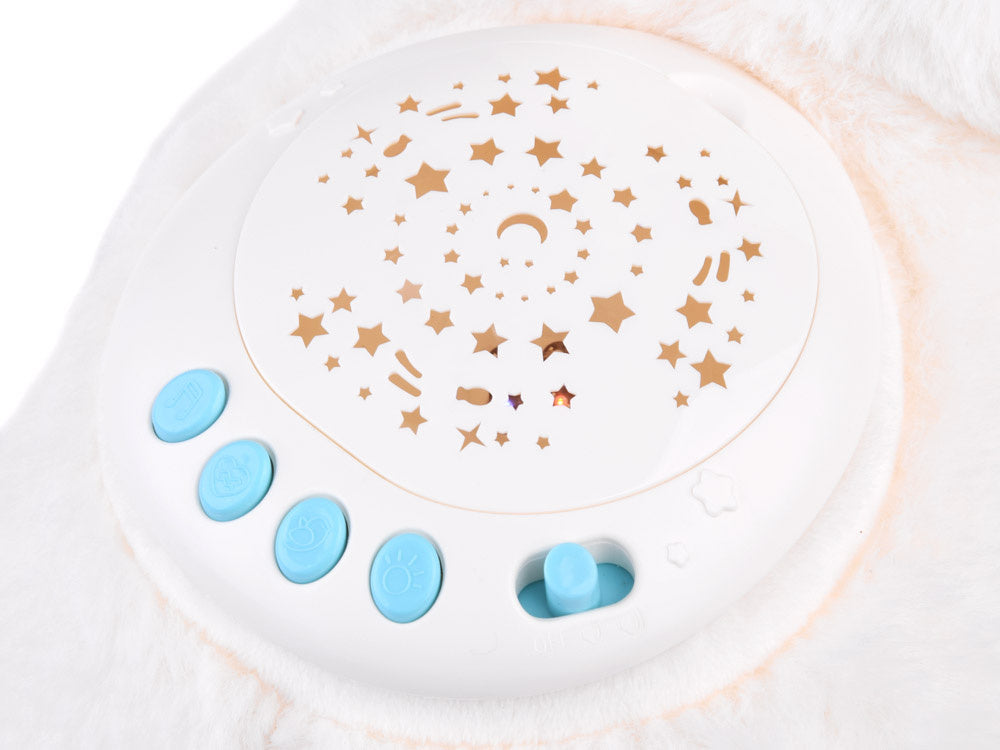 Pliušinis žaislas su garso ir šviesos efektais, avelė