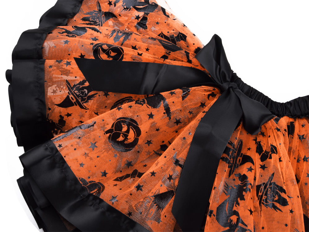 Burtininkės kostiumas, oranžinis
