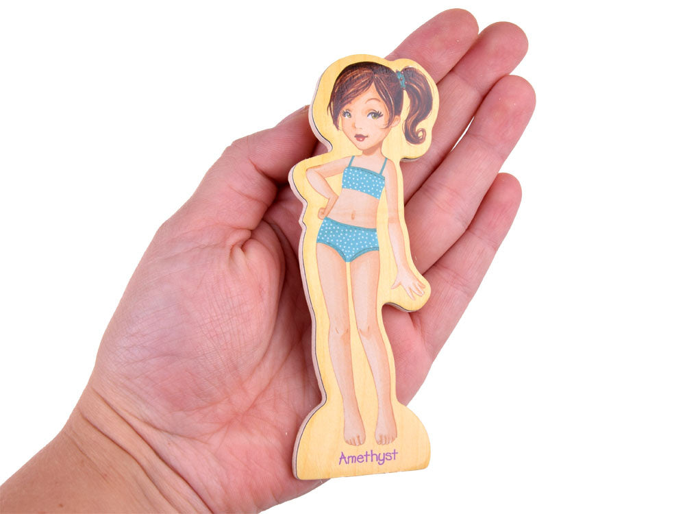 Magnetinė medinė dėlionė, 4 modeliai