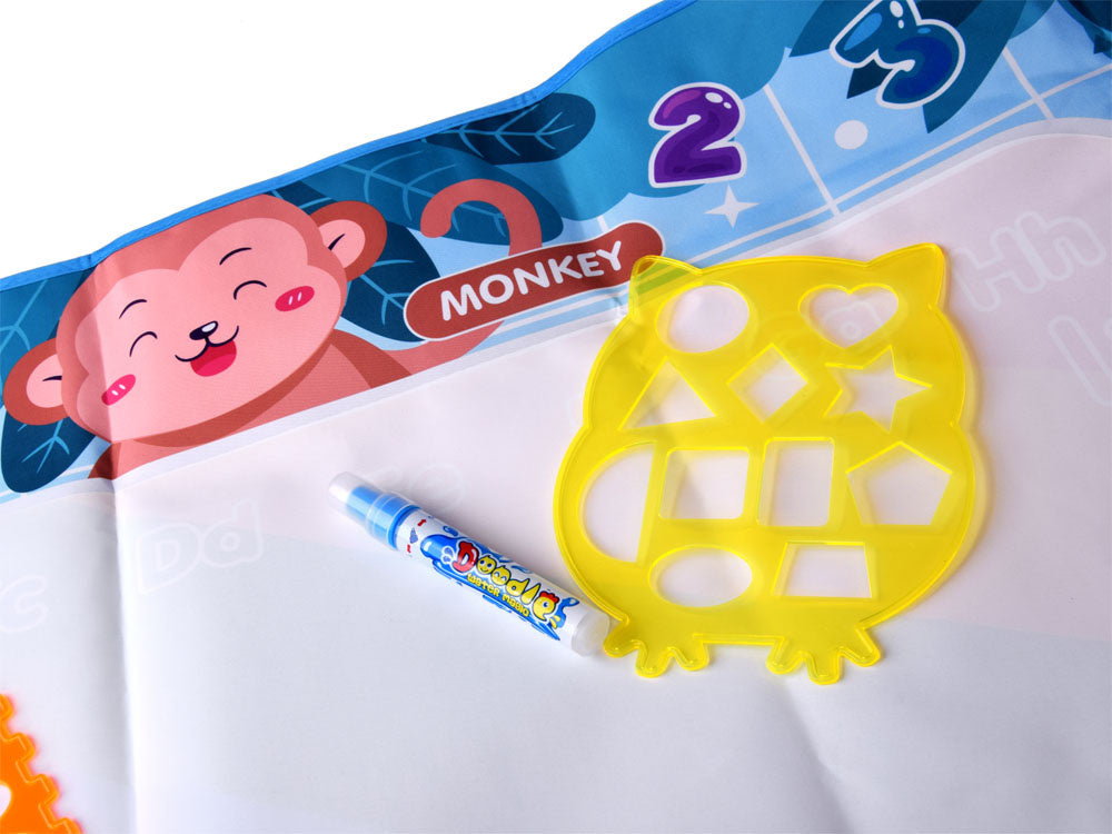 Vandens kilimėlis su rašikliais ir priedais