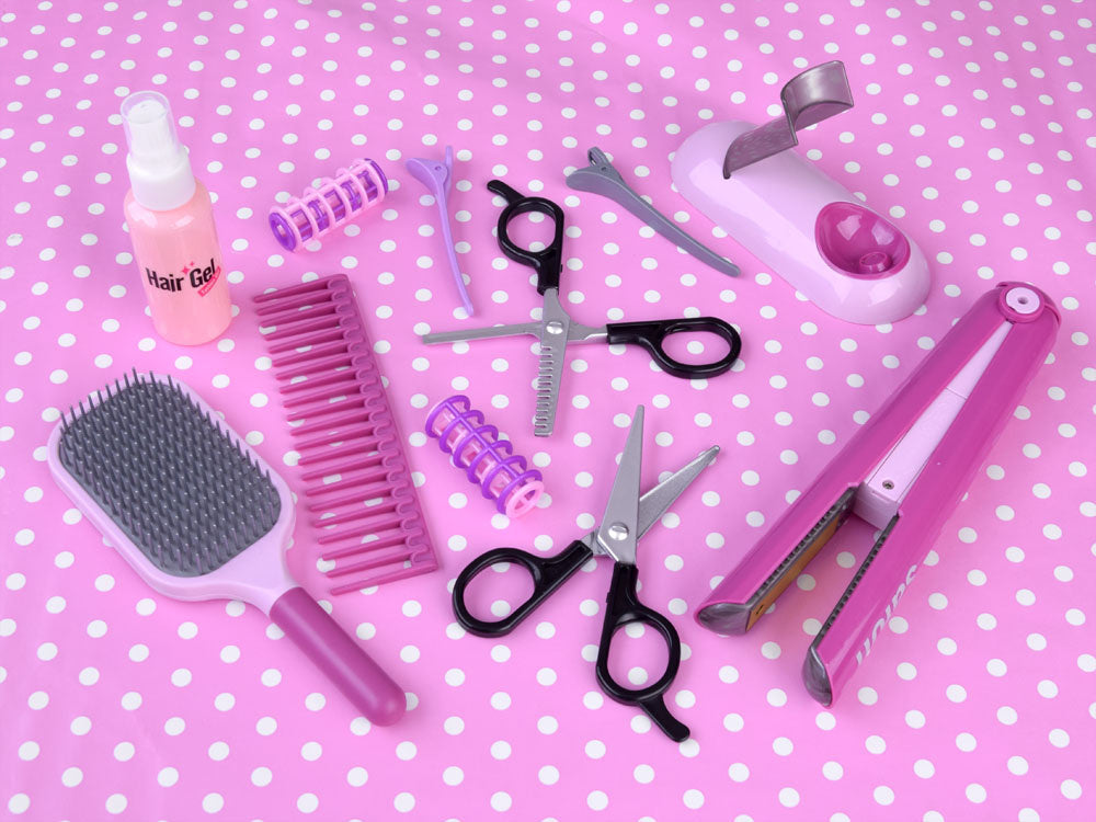 Vaikiškas kirpėjo rinkinys su priedais