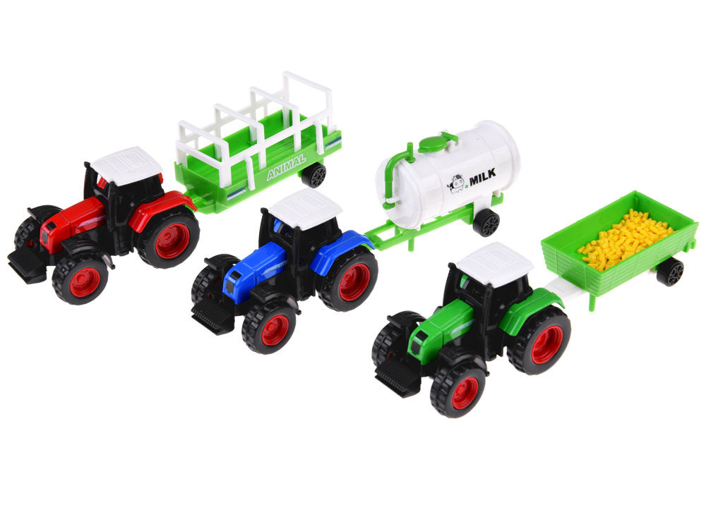 Didėlis ūkio rinkinys su pastatais ir priesais 125 el.