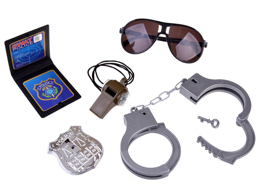 Policininko rinkinys su šviesos ir garso efektais 12 vnt