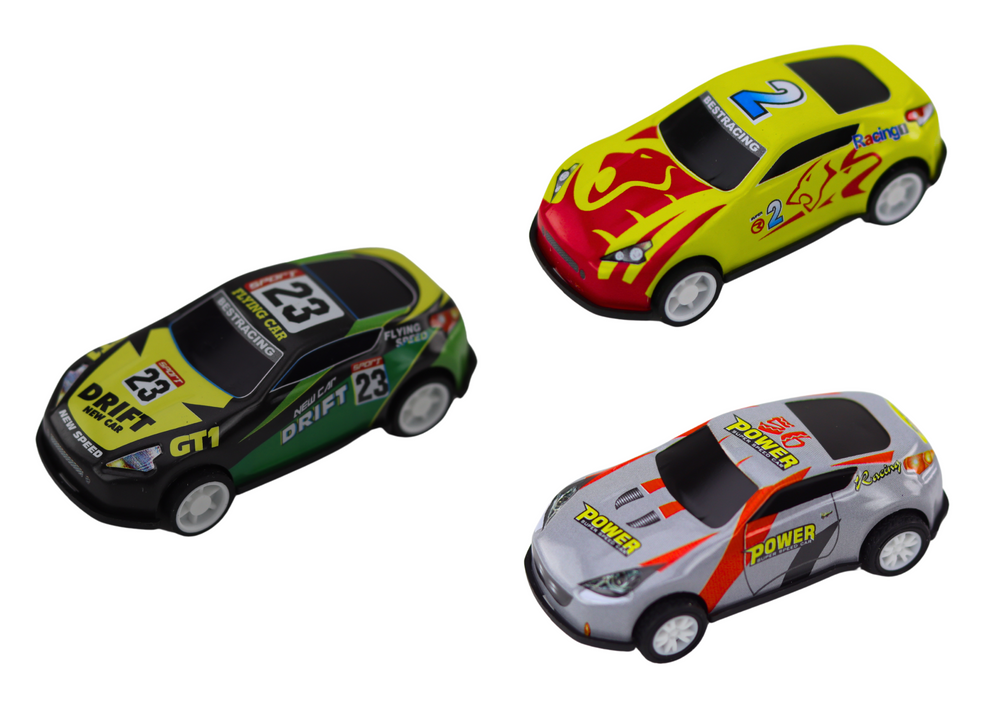 Žaislinių automobilių rinkinys dėkle 30 el.