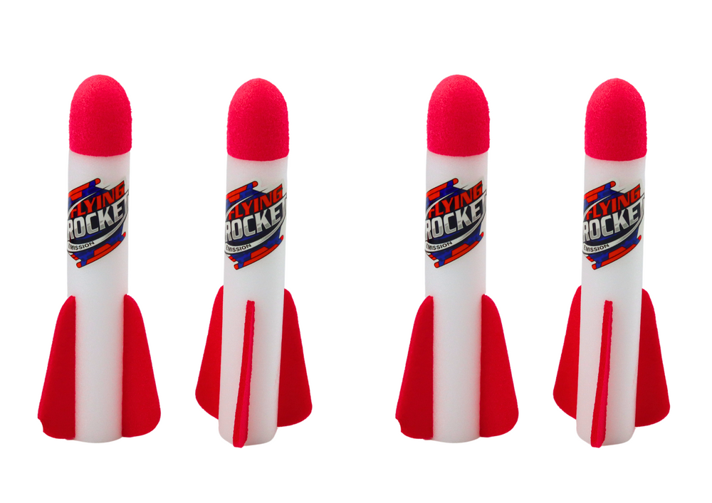 Trigubas raketų paleidimo žaidimas vaikams