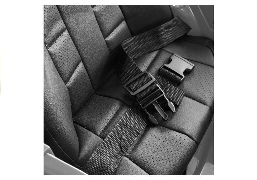 Vienvietis elektromobilis vaikams Coronet S, juodas