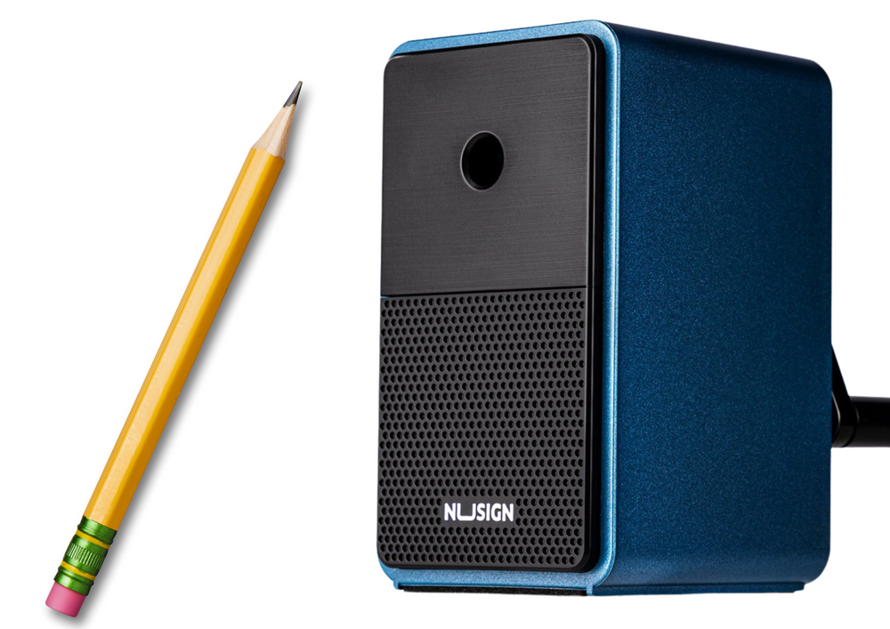 Drožtukas su reguliuojamais ašmenimis, mėlynas