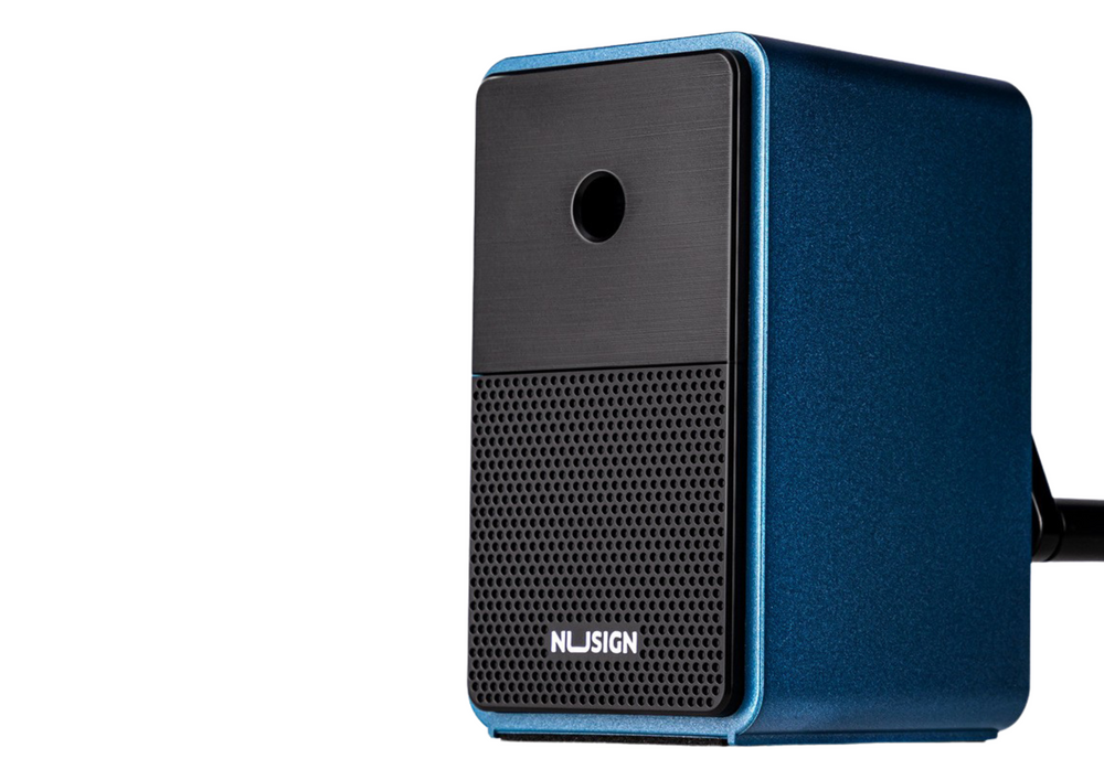 Drožtukas su reguliuojamais ašmenimis, mėlynas