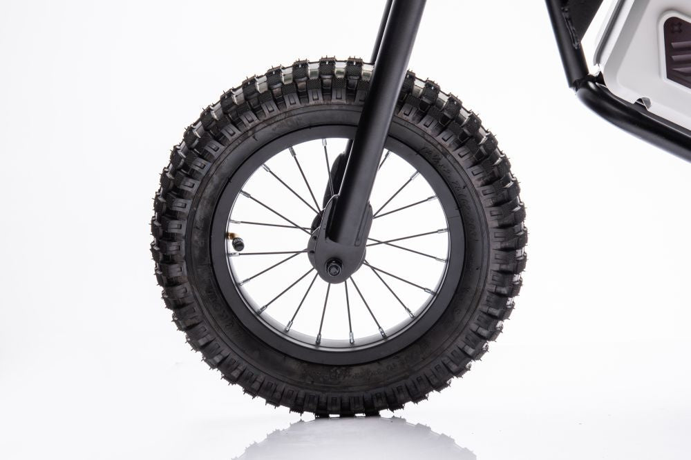 Vienvietis elektrinis motociklas vaikams A9901, žalias