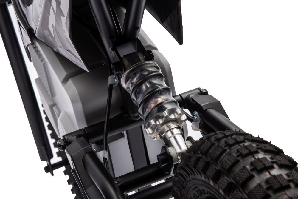 Vienvietis elektrinis motociklas vaikams A9901, juodas