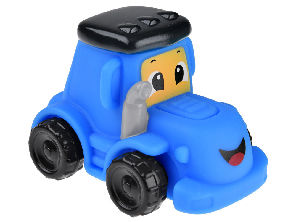 Minkštų automobilių rinkinys 3 vnt, statybinė technika