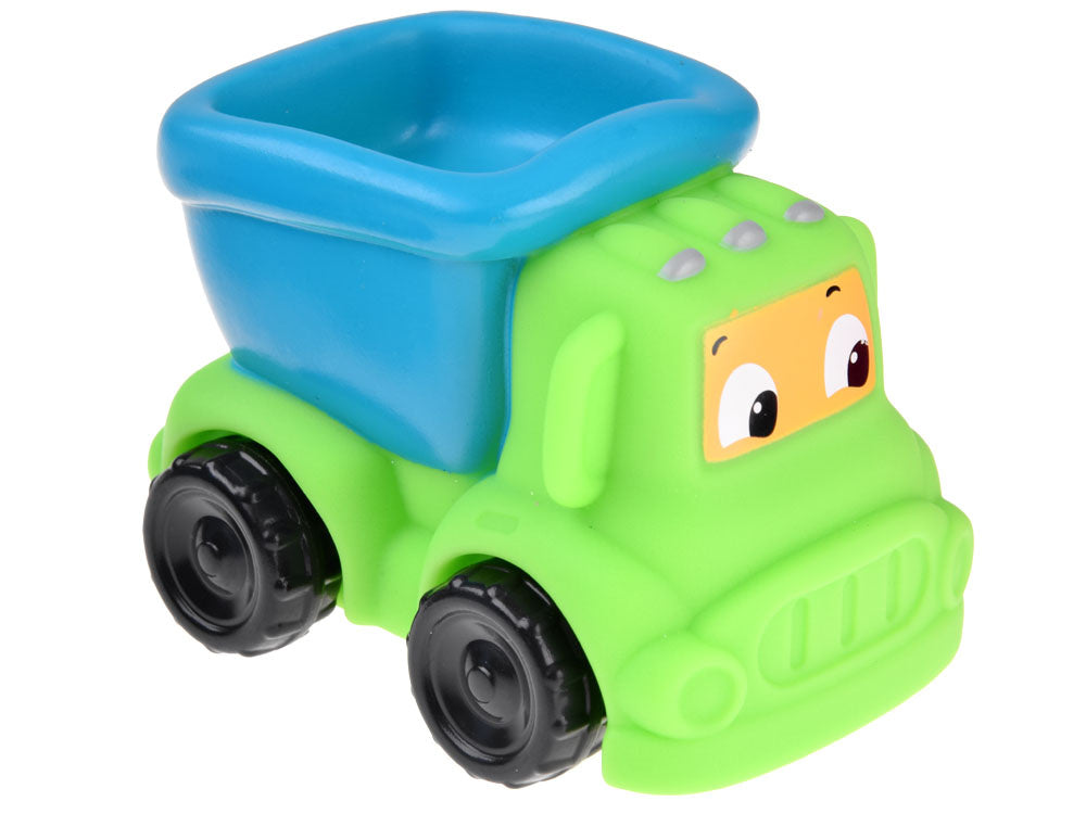 Minkštų automobilių rinkinys 3 vnt, statybinė technika