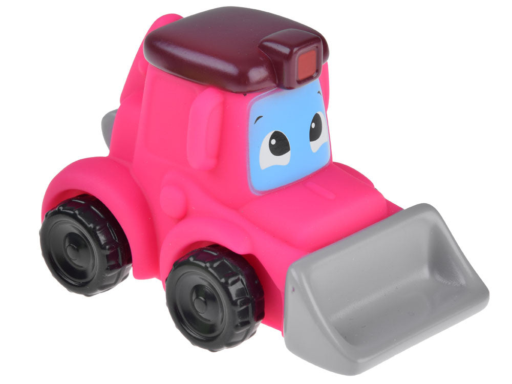 Minkštų automobilių rinkinys 3 vnt, statybinė technika