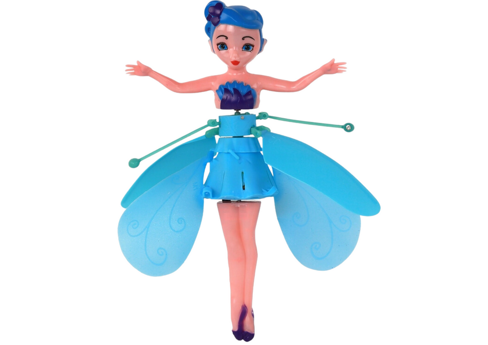 Interaktyvi skraidanti fėja, mėlyna