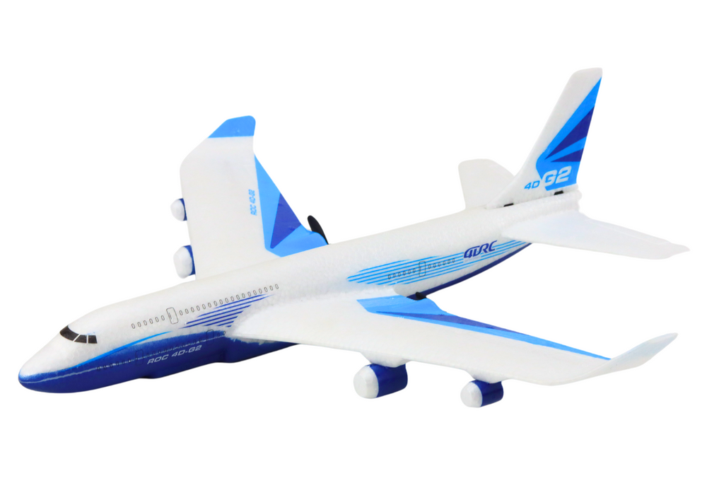 Nuotoliniu būdu valdomas 4D-G2 lėktuvas su šviesomis