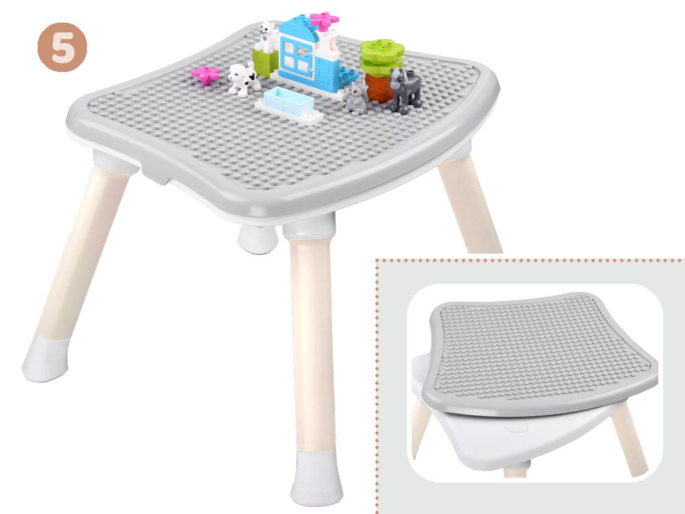 Maitinimo kėdutė vaikams 6in1, kreminė