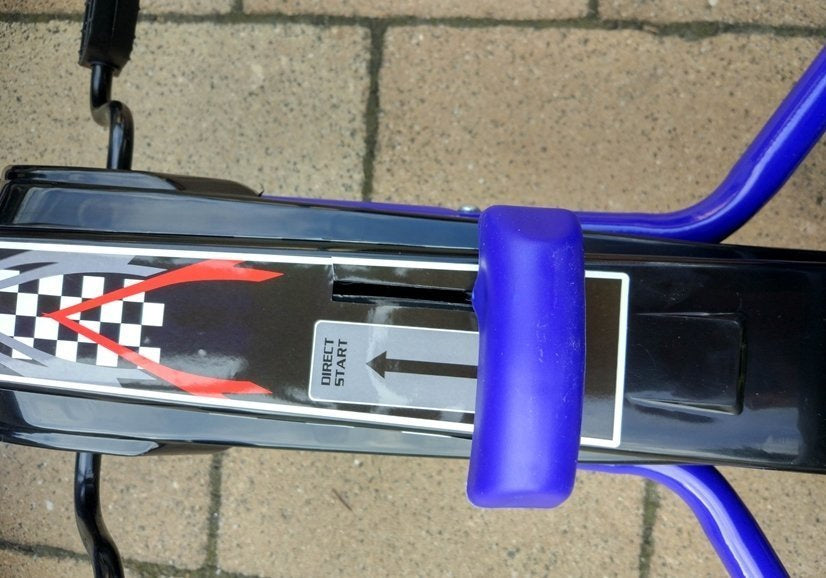 Vaikiškas velomobilis A-15 GO KART, mėlynas