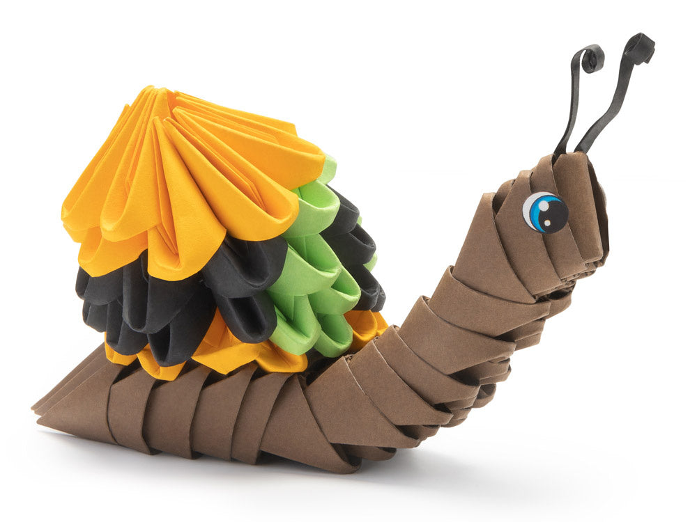 3D Origami kūrybinis rinkinys vaikams „Sraigė“