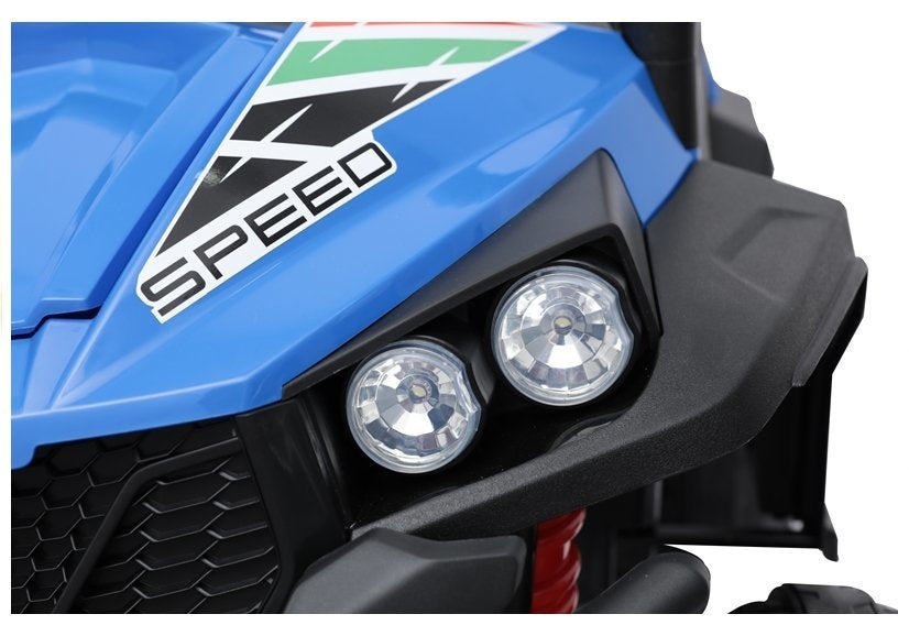 Vienvietis elektrinis bagis vaikams S2588, mėlynas