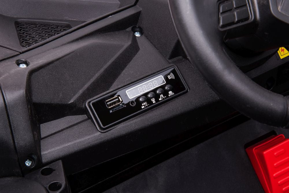 Vienvietis elektromobilis vaikams 4x4 YSA036, raudonas