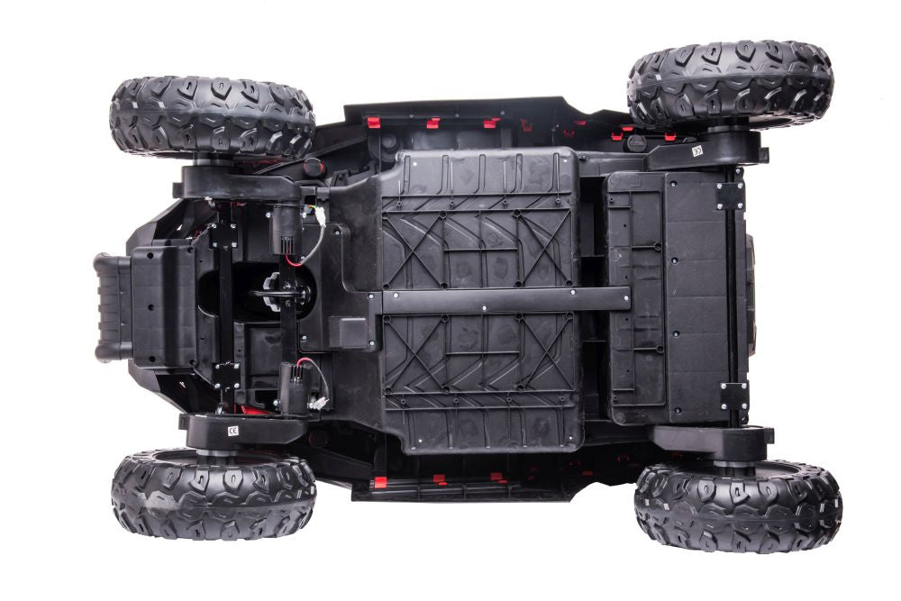 Vienvietis elektromobilis vaikams 4x4 YSA036, raudonas