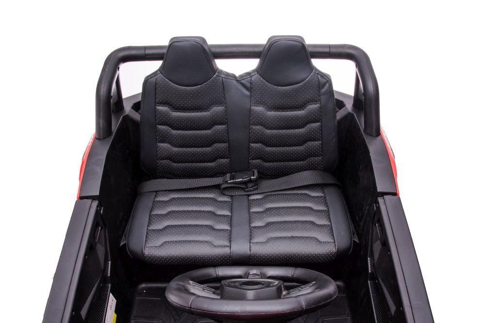 Vienvietis elektromobilis vaikams 4x4 YSA036, raudonas