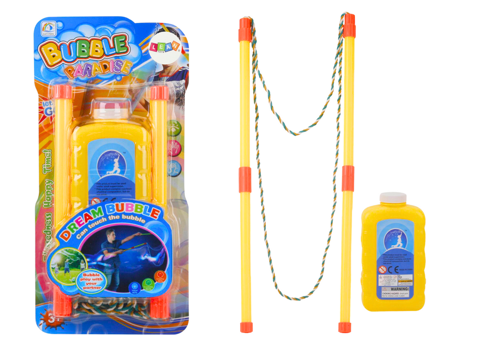 Milžiniškas muilo burbulų rinkinys String Liquid 500ml