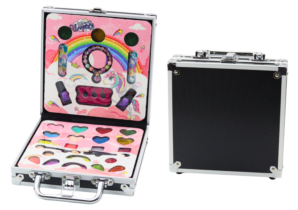 Grožio rinkinys lagaminėlyje, juodas