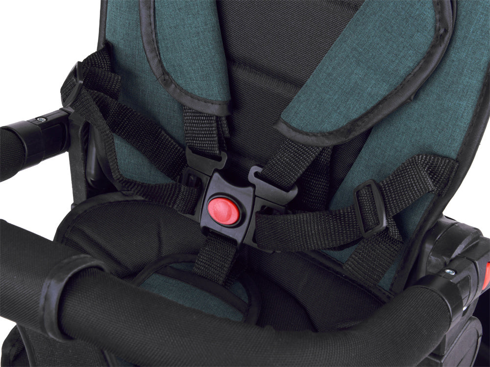 Vaikiškas triratukas su stogeliu 3in1 „Tiny Bike“