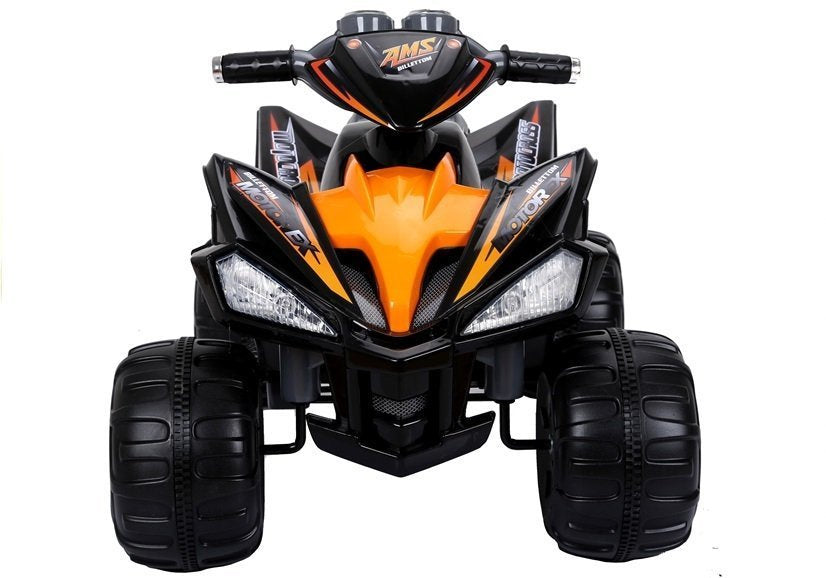 Elektrinis keturratis vaikams, juodas