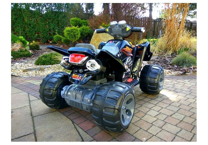 Elektrinis keturratis vaikams, juodas