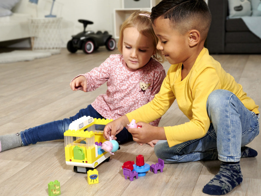 Konstruktorius kiaulytė Pepa ir kemperis, 52 el.