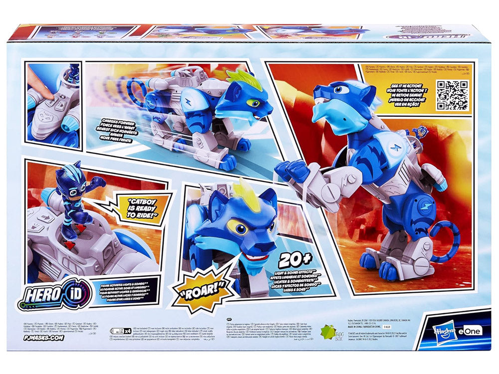 Interaktyvus katinas su garso ir šviesos efektais, mėlynas