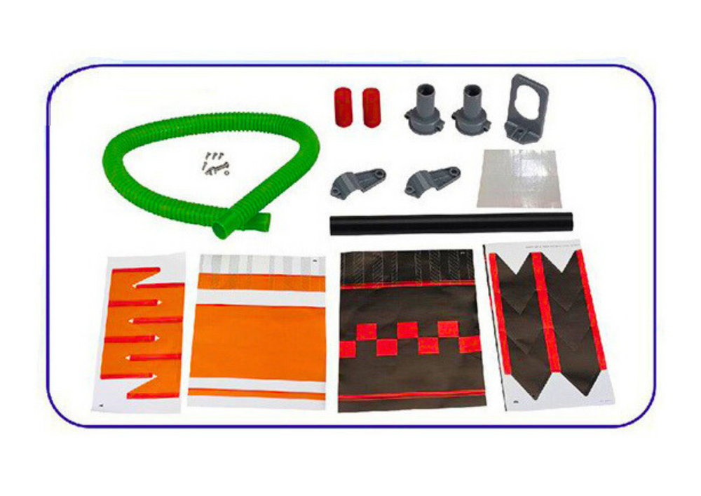 Suslėgto oro raketų rinkinys vaikams 23 el.