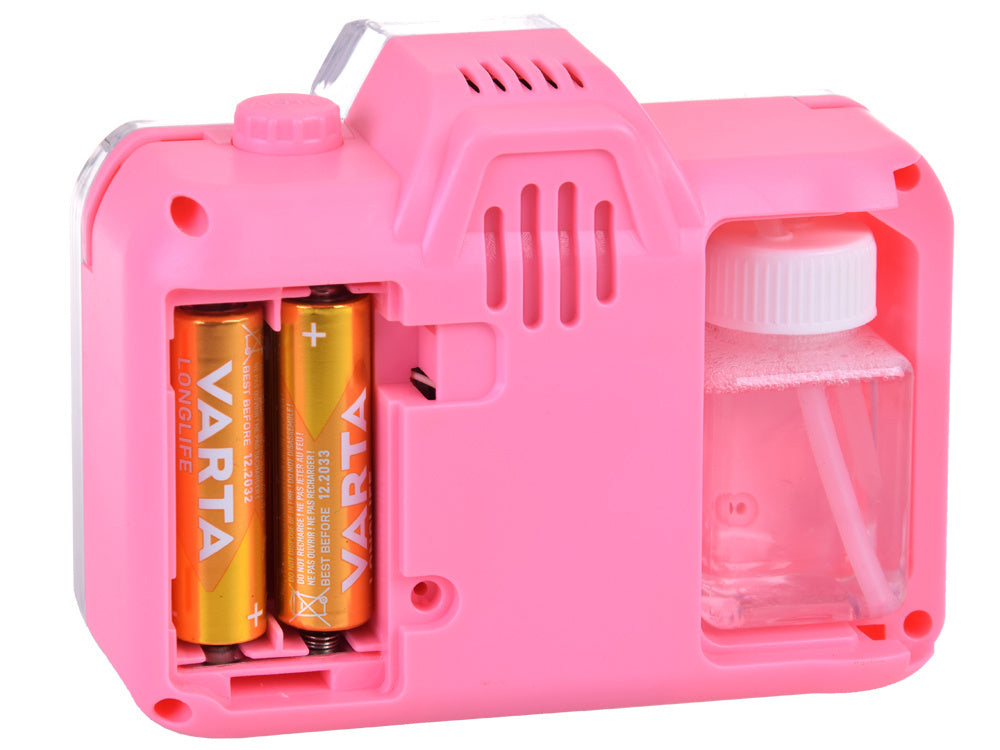 Muilo burbulų fotoaparatas, rožinis