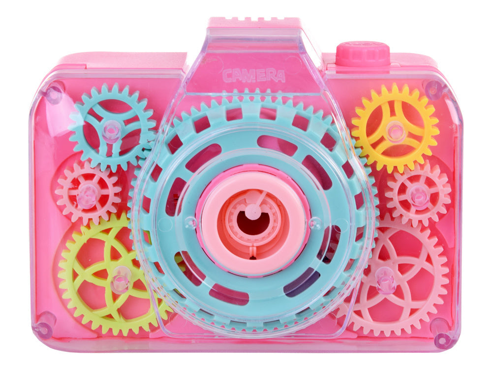 Muilo burbulų fotoaparatas, rožinis