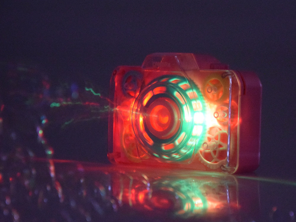 Muilo burbulų fotoaparatas, rožinis