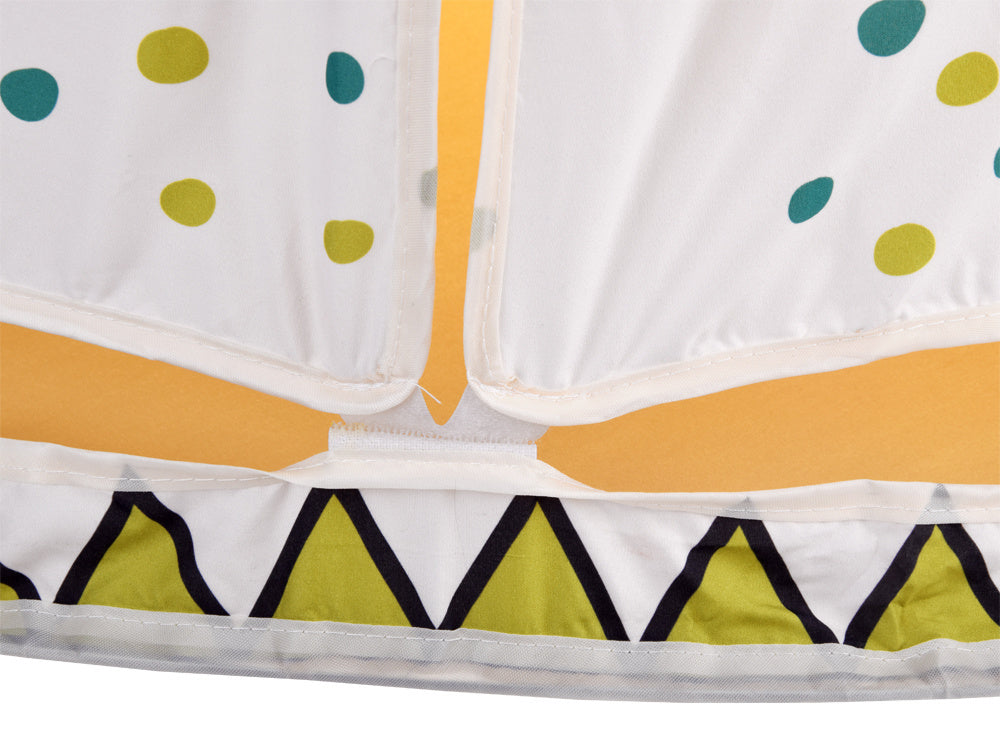 Apvali žaidimų palapinė vaikams indėnų Tipi