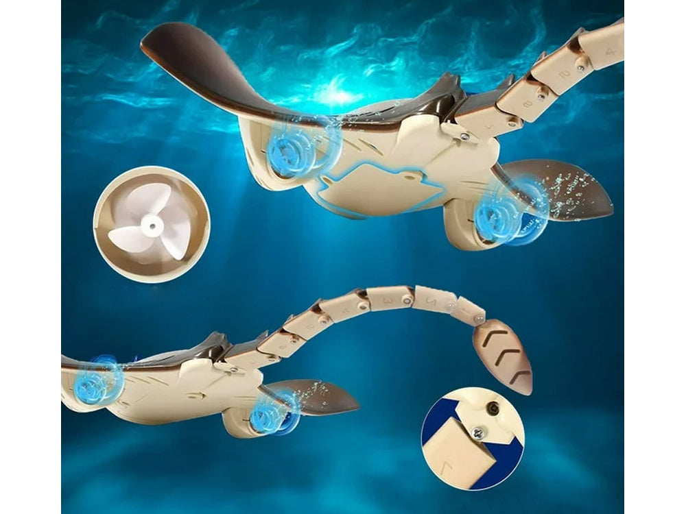 Nuotoliniu būdu valdoma plaukiojanti raja