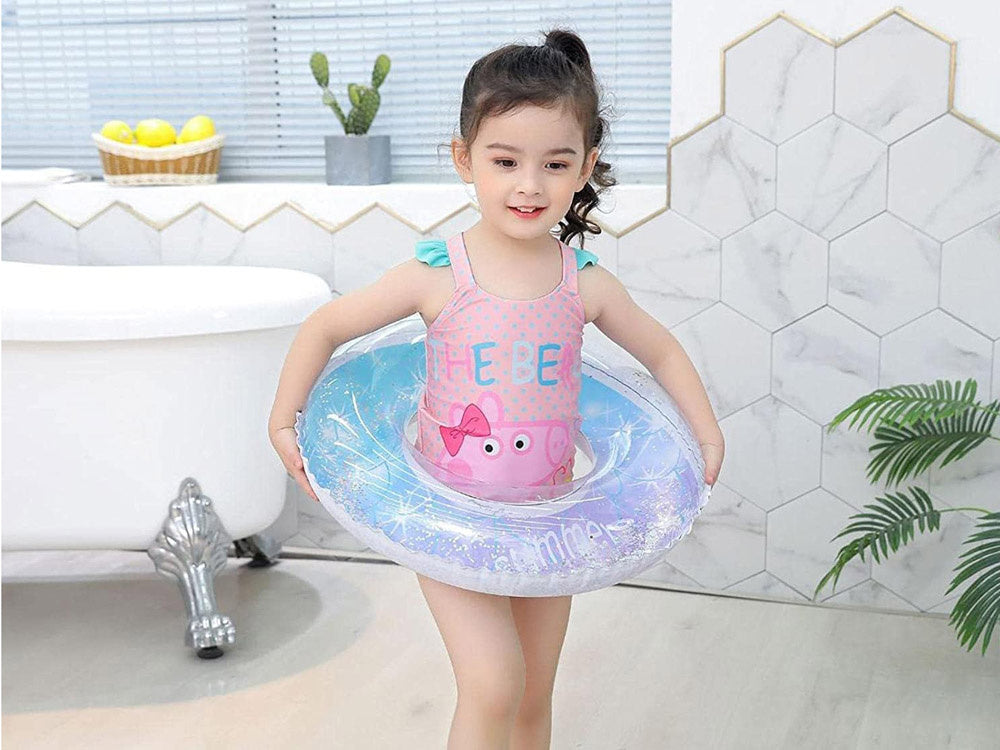 Pripučiamas plaukimo ratas vaikams 70 cm, mėlynas