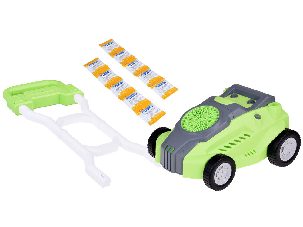 Muilo burbulų žoliapjovė su garso efektais, žalia