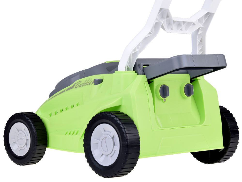 Muilo burbulų žoliapjovė su garso efektais, žalia