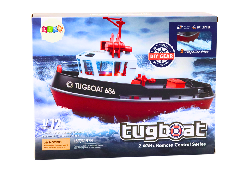 Nuotoliniu būdu valdomas valtis 1:72 35km/h